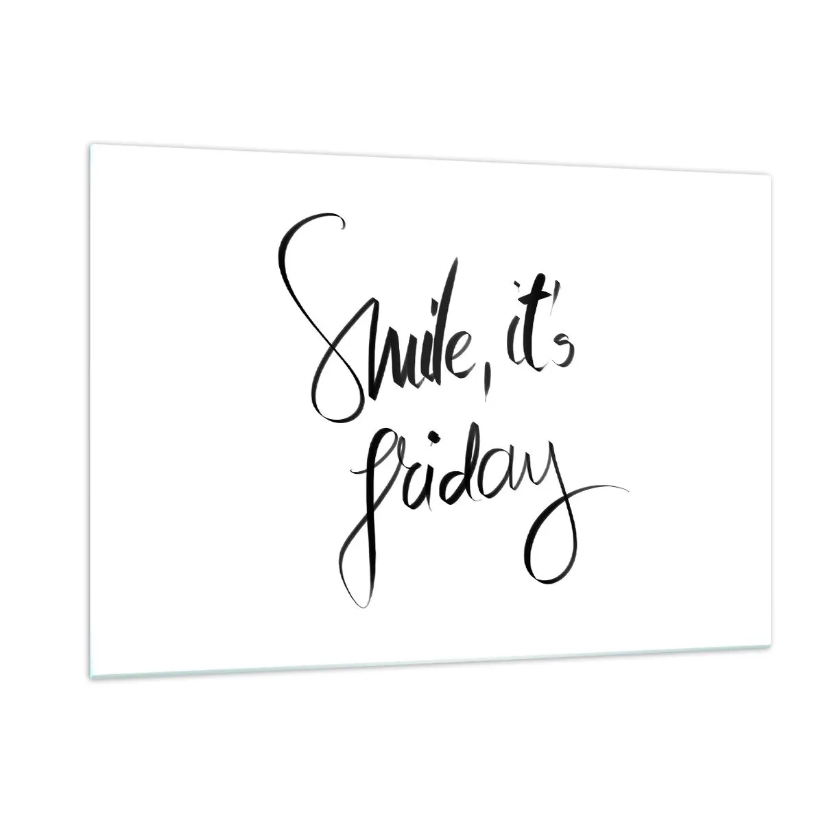 Tablou pe sticlă - Bucurie adevărată - 120x80 cm