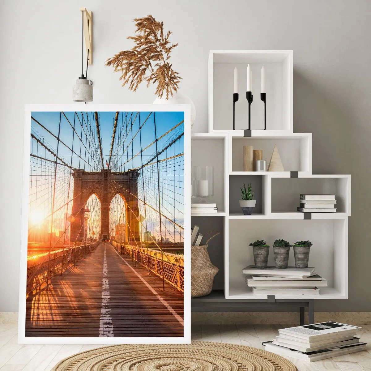 Poster - Pe podul de aur - 50x70 cm