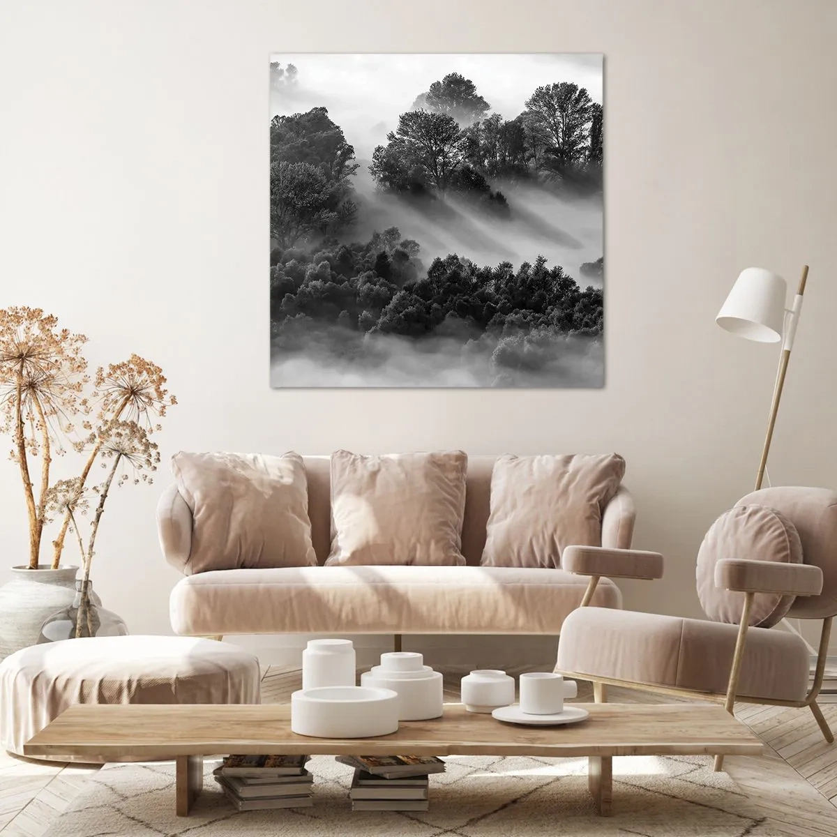 Tablou pe pânză - Trezindu-se din somn - 50x50 cm