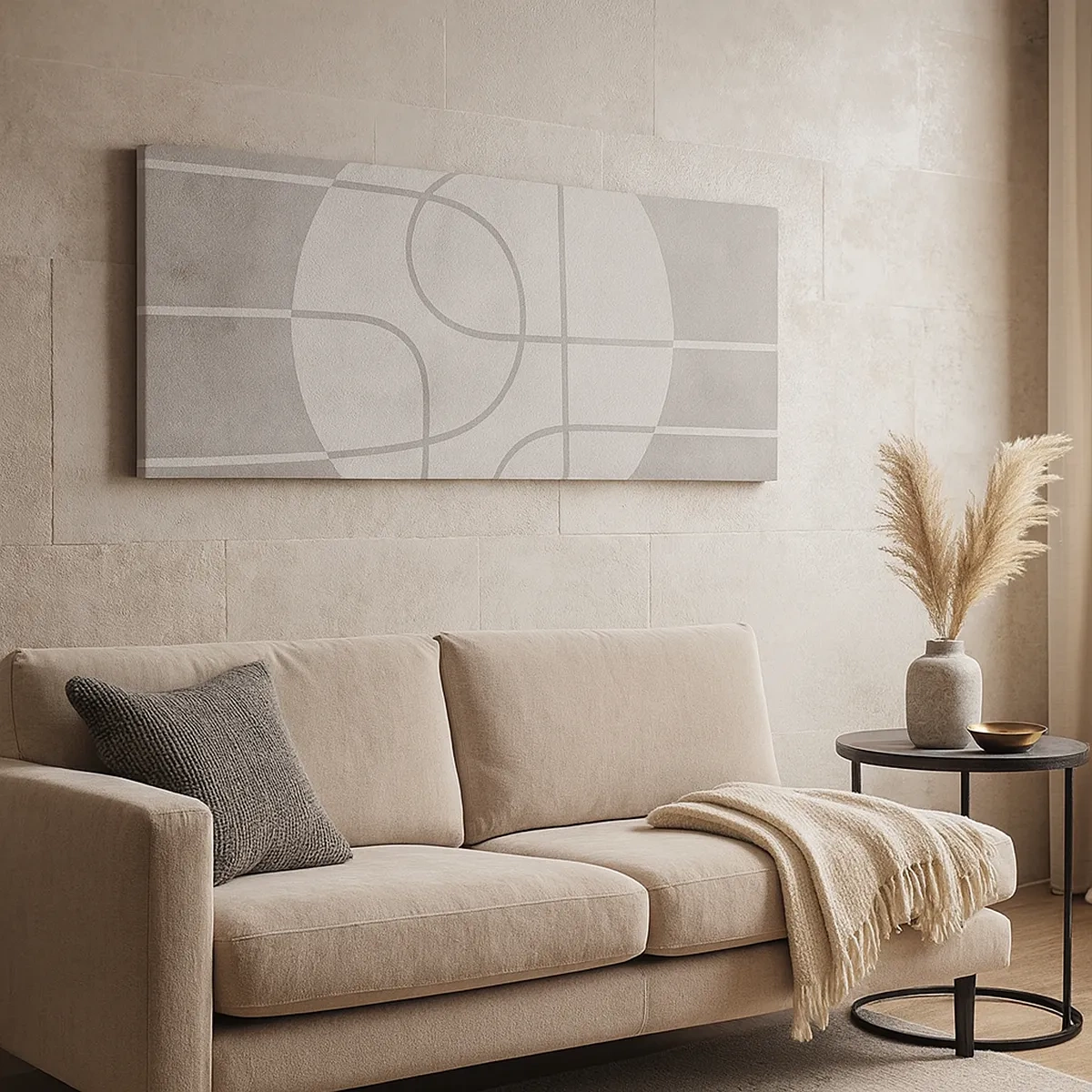 Tablou pe pânză - Circular și drept înainte - 30x30 cm