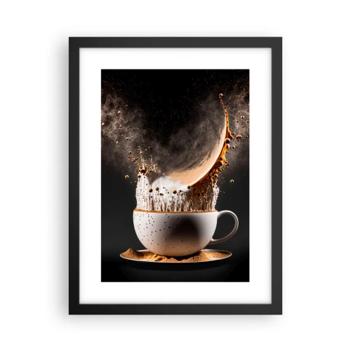 Poster în ramă neagră - O explozie de arome - 30x40 cm