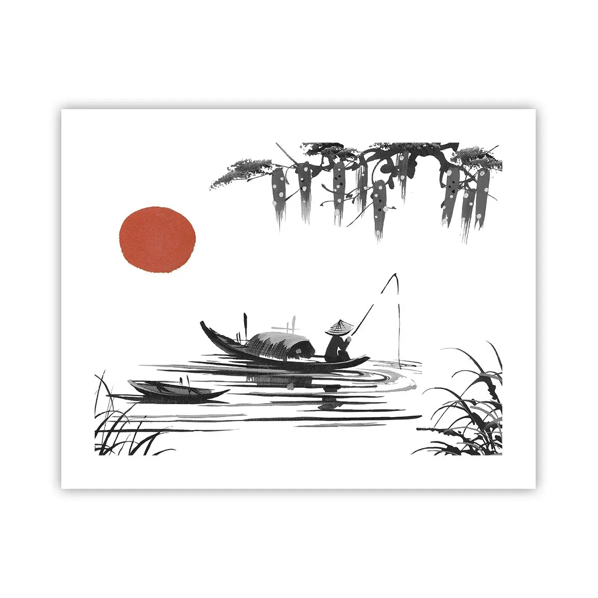 Poster - O după-amiază asiatică - 50x40 cm