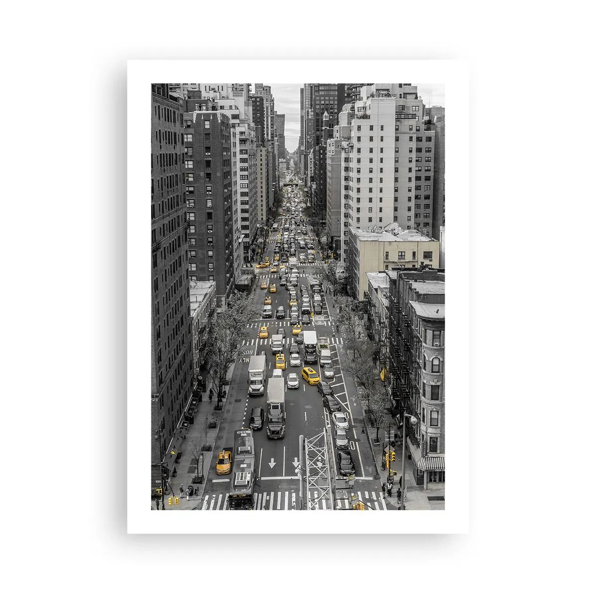 Poster - Viața în New York - 50x70 cm