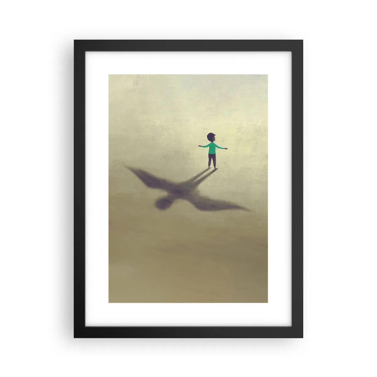 Poster în ramă neagră - Eroul viitorului - 30x40 cm