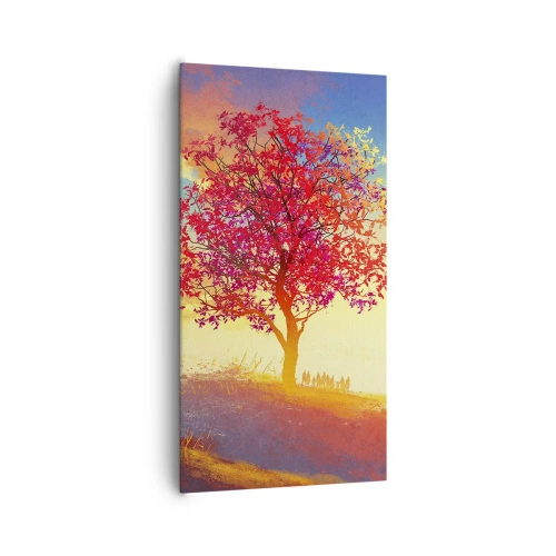 Tablou pe pânză - Pelerin la destinație - 65x120 cm