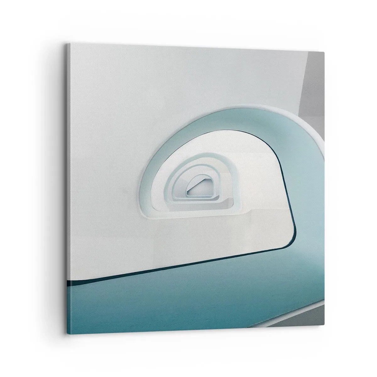 Tablou pe pânză - Până la fundul albastrului - 60x60 cm