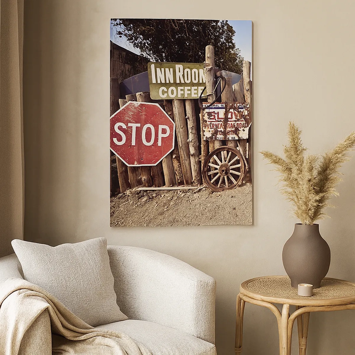 Tablou pe pânză - Iar timpul s-a oprit - 50x70 cm