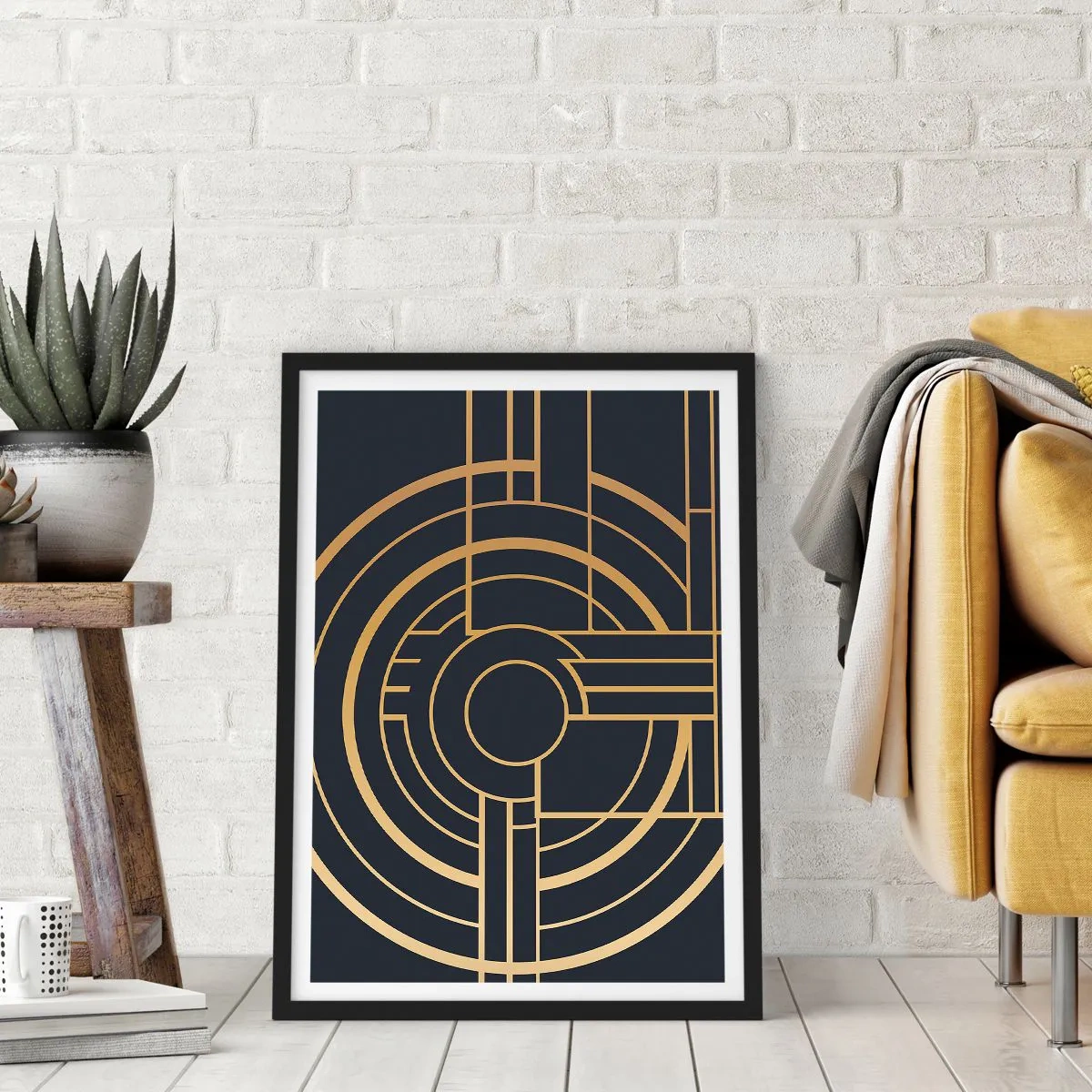 Poster în ramă neagră - Întoarcerea lucrurilor - 61x91 cm