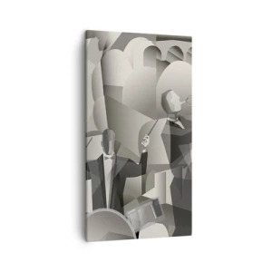 Tablou pe pânză - În spațiul sunetelor - 45x80 cm