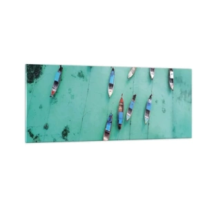 Tablou pe sticlă - În așteptare - 100x40 cm