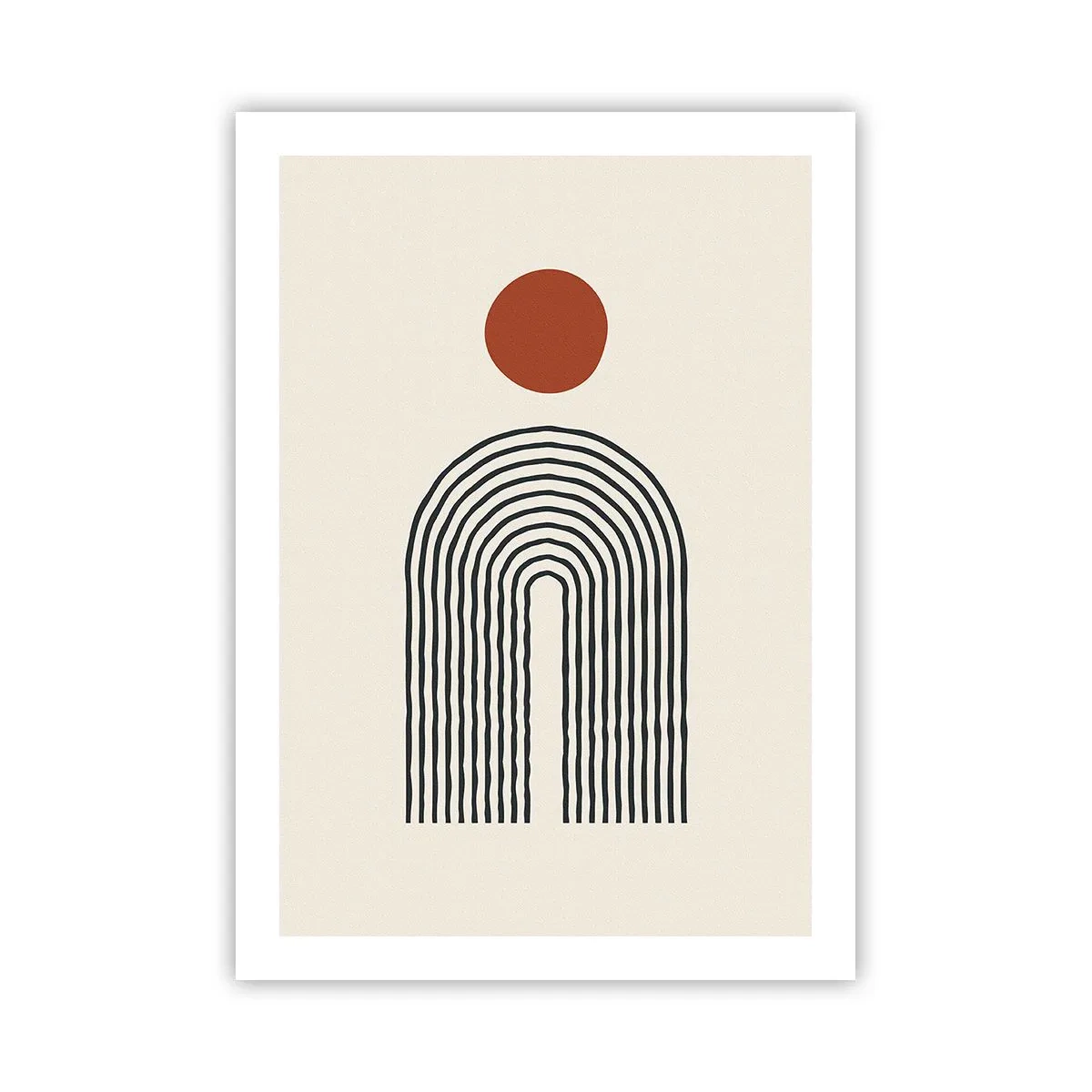 Poster - Magnetismul formelor și al culorilor - 50x70 cm