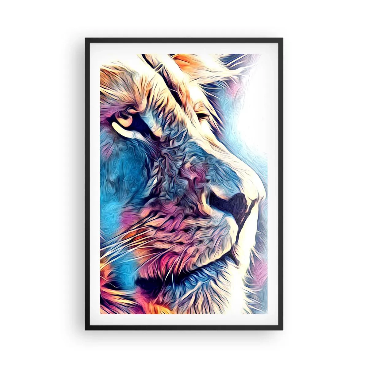 Poster în ramă neagră - Înțelepciunea naturii - 61x91 cm