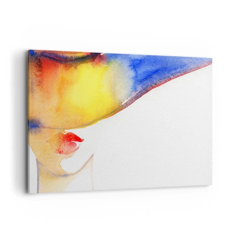 Tablou pe pânză - Portretul unei doamne - 120x80 cm