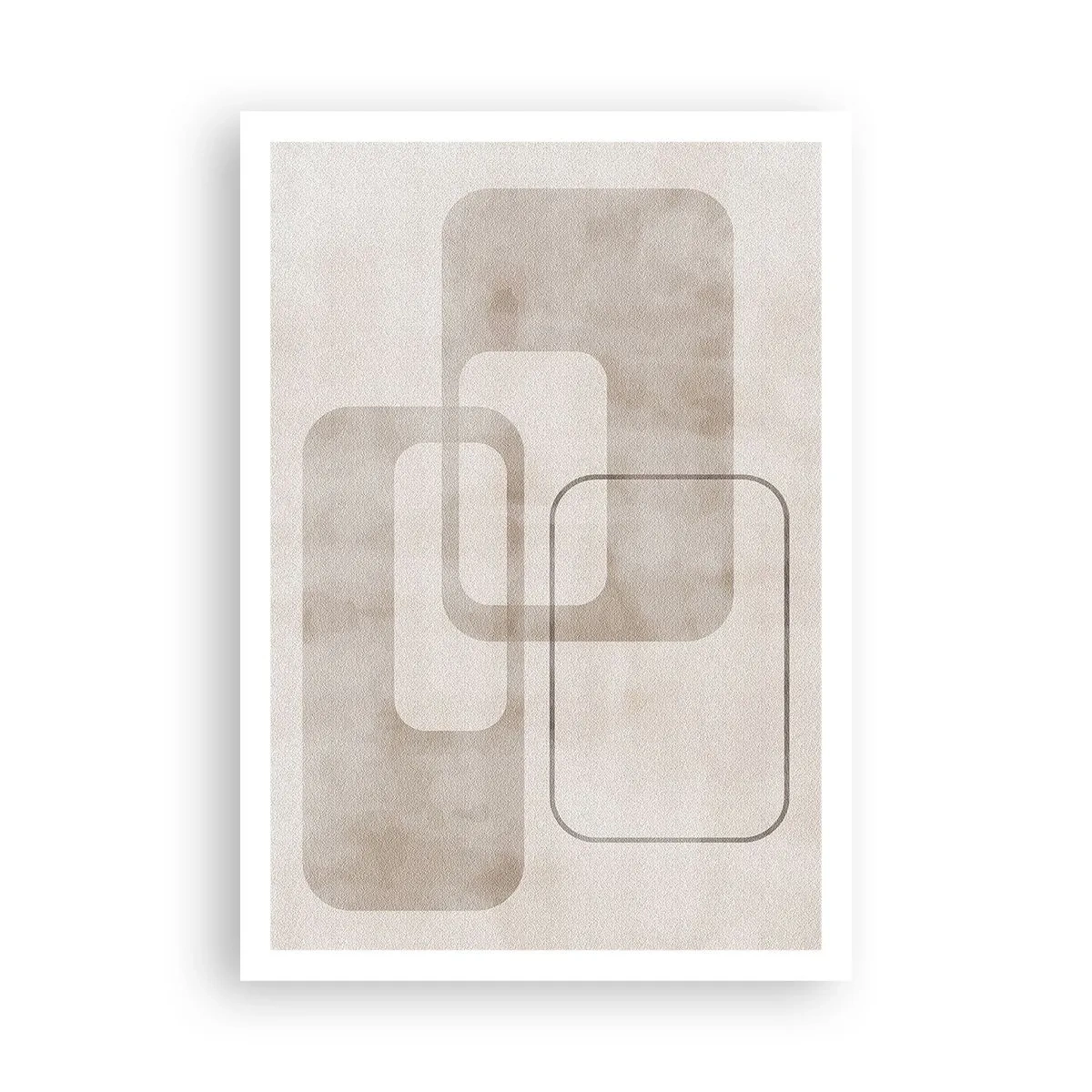 Poster - Fuga geometrică - 70x100 cm