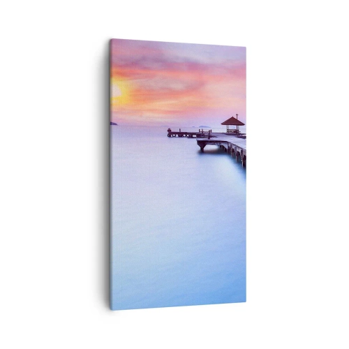 Tablou pe pânză - Mare de liniște până la orizont - 45x80 cm