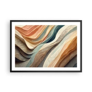 Poster în ramă neagră - Momentul dinaintea schimbării - 70x50 cm