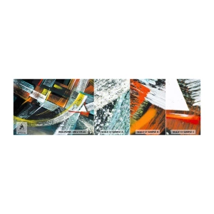 Mostră de Tapet Standard Eco - Energia în mișcare - Abstracția, Bucată, Artă Modernă - 100x30 cm