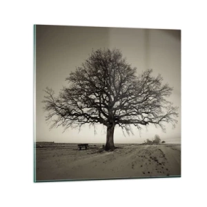 Tablou pe sticlă - De aici până în veșnicie - 70x70 cm