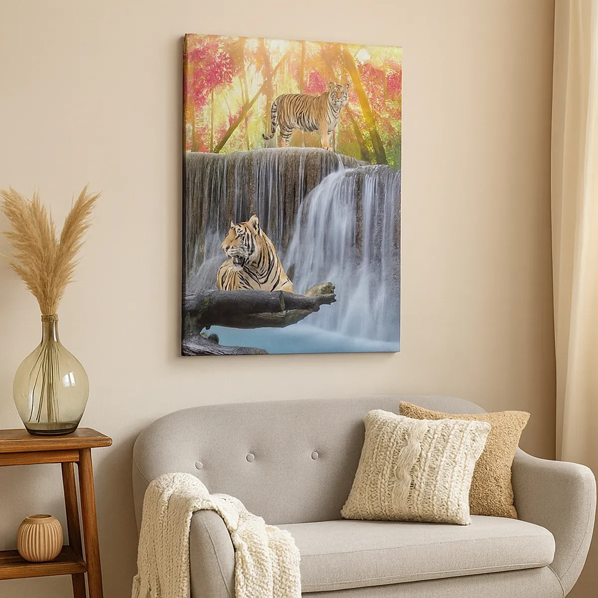 Tablou pe pânză - Peisaj suprarealist    - 50x70 cm