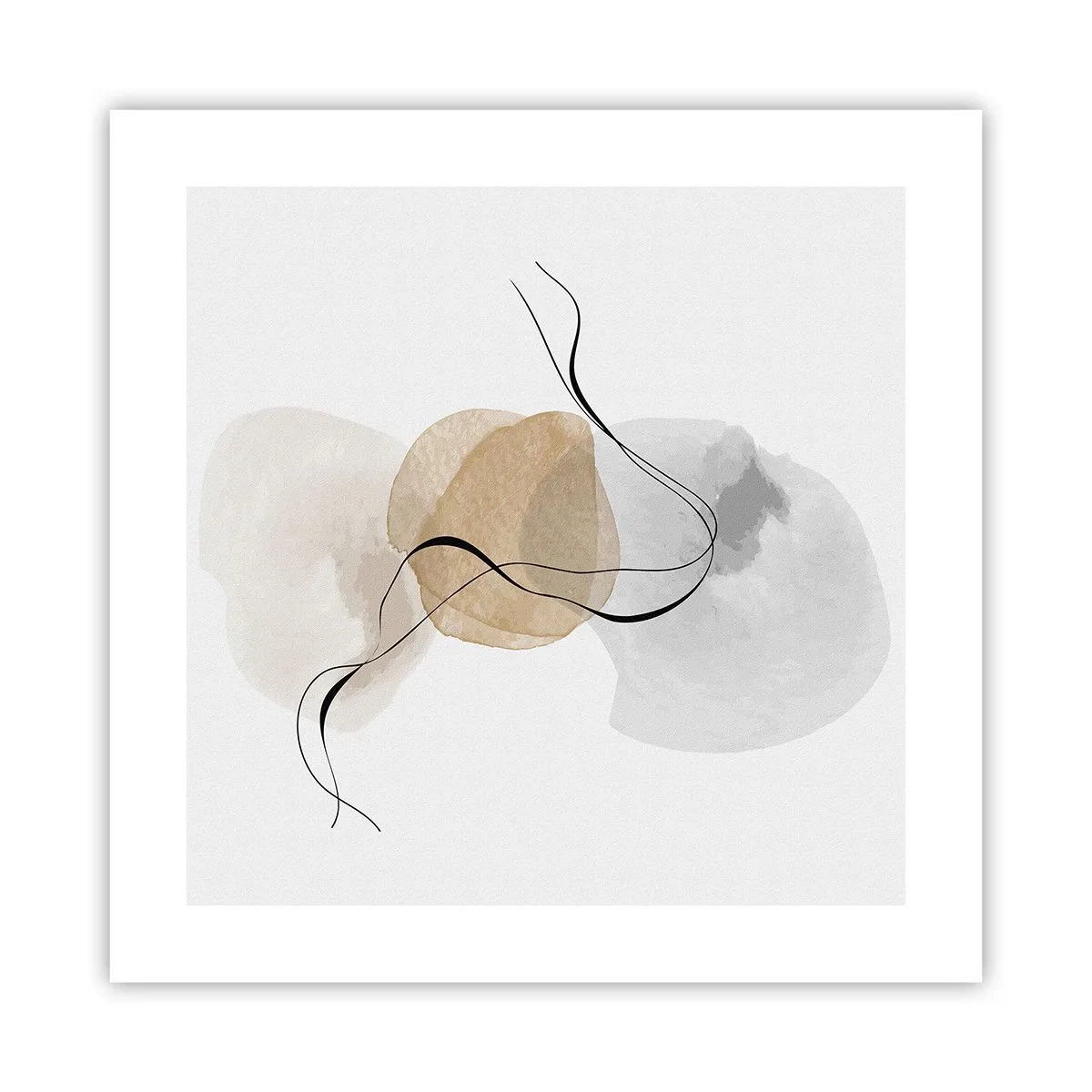 Poster - Mărgele de aer - 40x40 cm