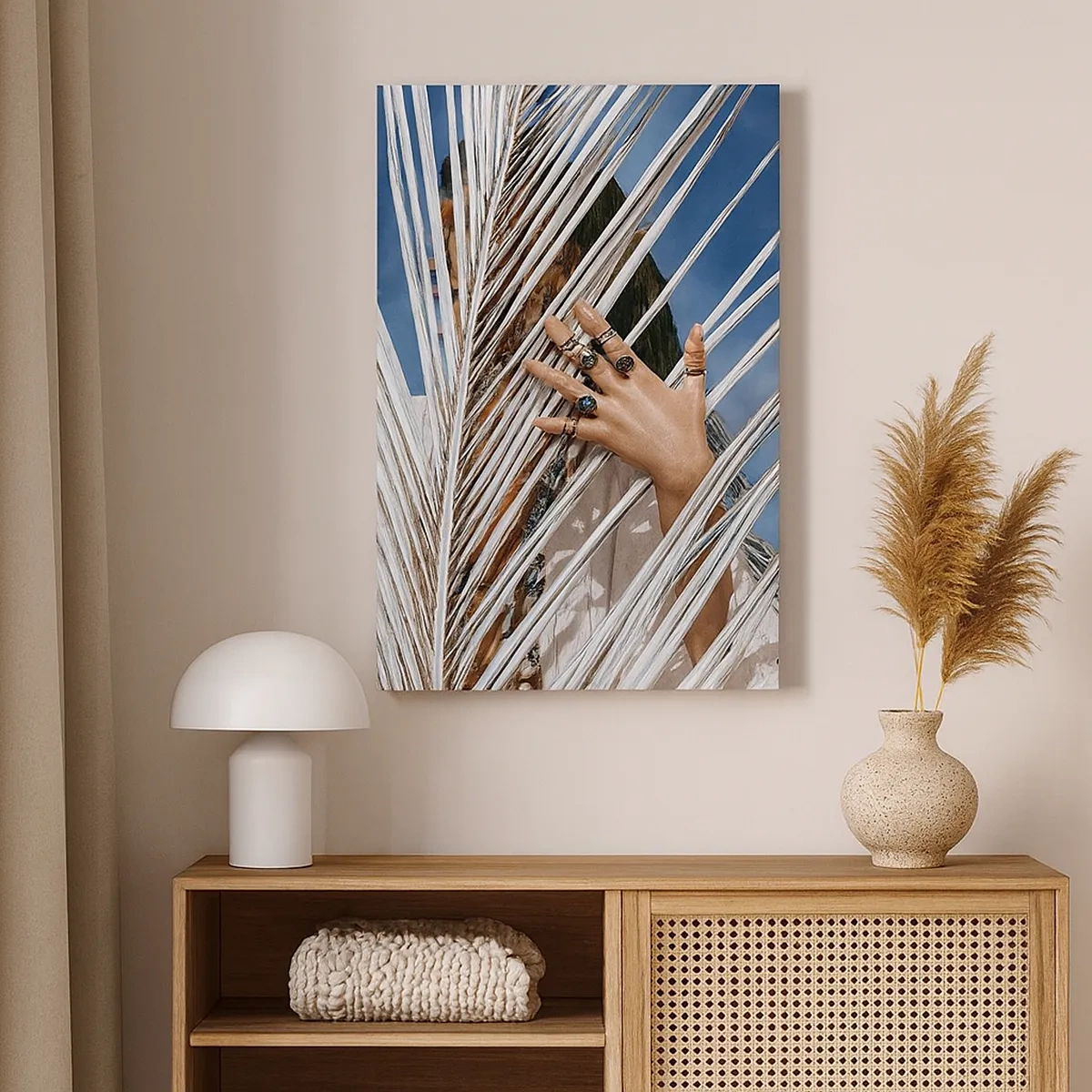 Tablou pe pânză - Prietena șamanului? - 50x70 cm