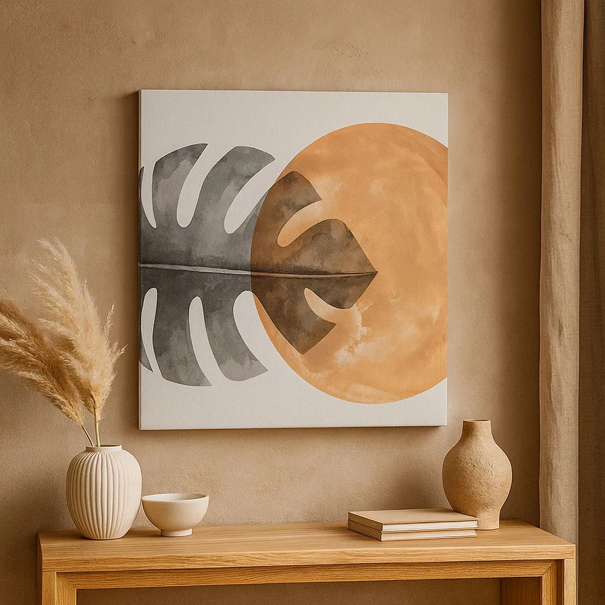 Tablou pe pânză - Doar soarele - 30x30 cm