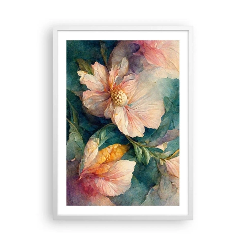 Poster în ramă albă - Subtilitate pură - 50x70 cm