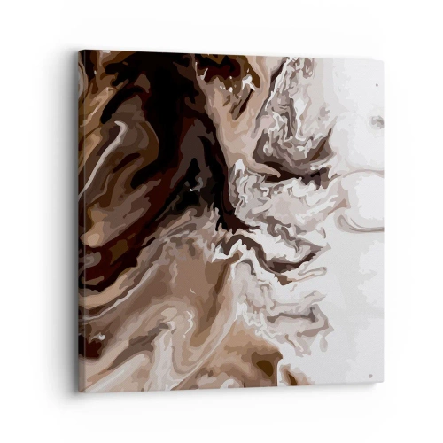 Tablou pe pânză - Cadrilul culorilor - 30x30 cm