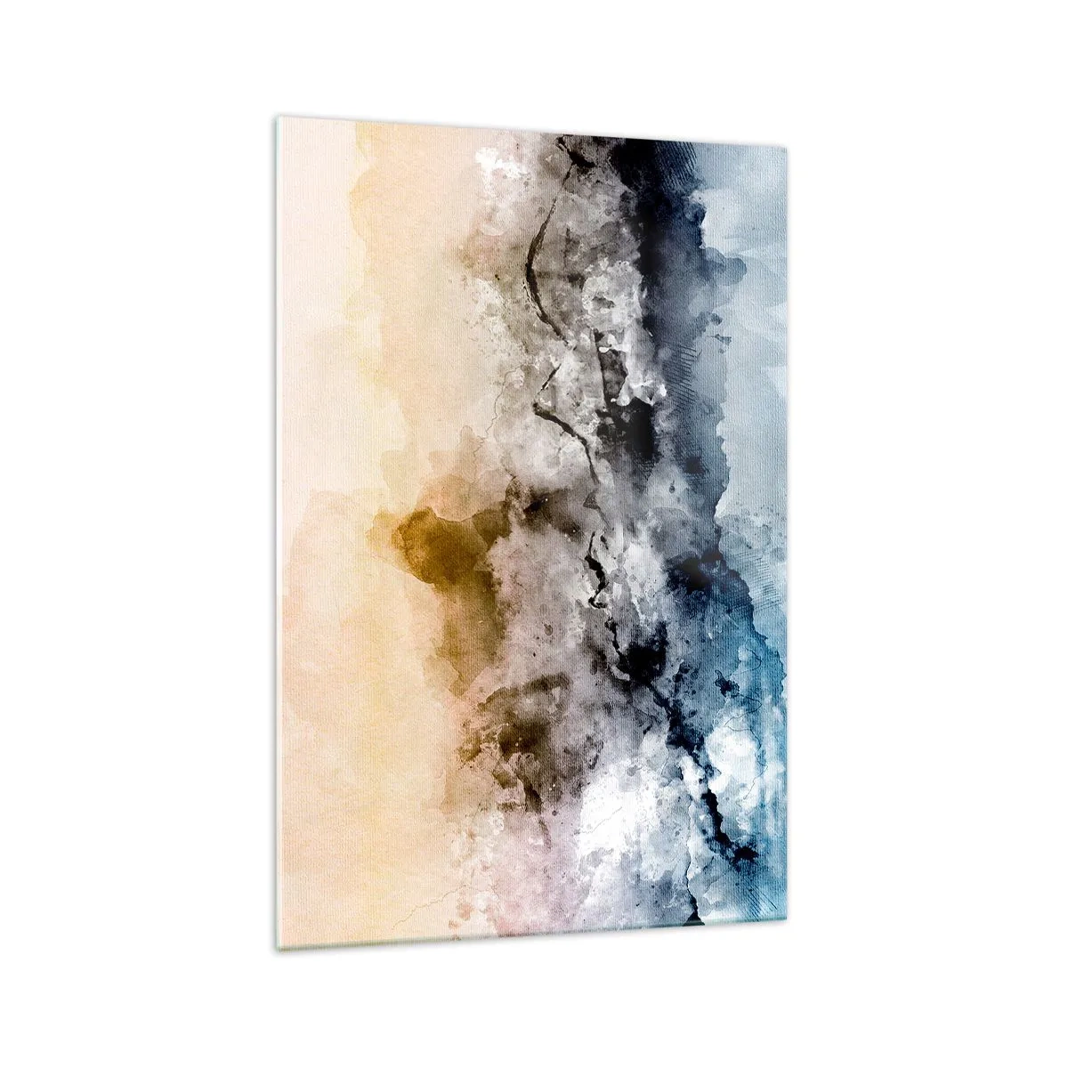 Tablou pe sticlă - Scufundate într-un vârtej de ceață - 70x100 cm