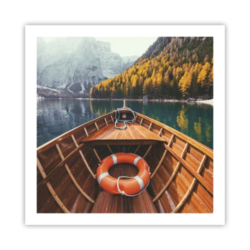 Poster - Excursie pe munte - 60x60 cm