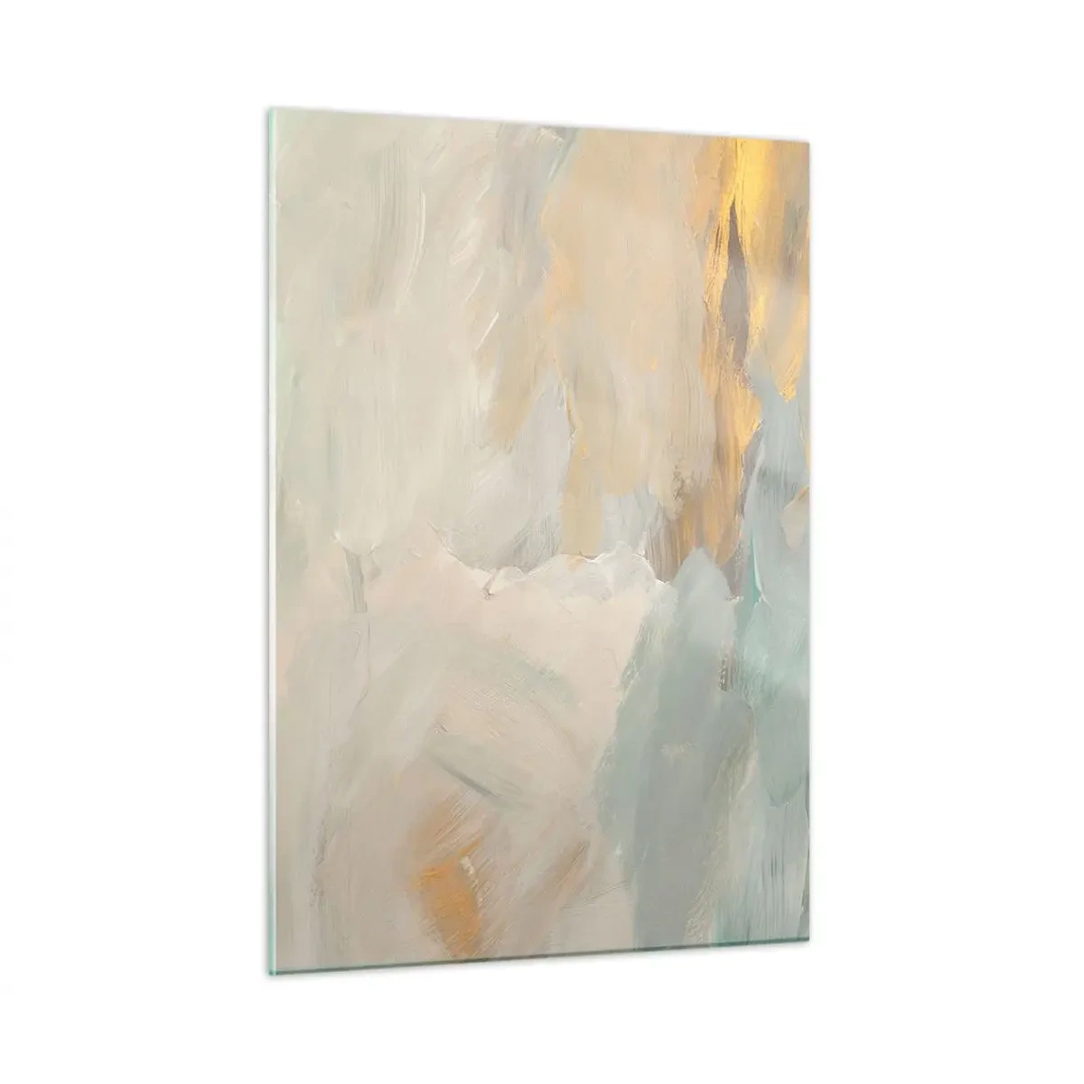 Tablou pe sticlă - Abstracție - lumea blândeții - 50x70 cm