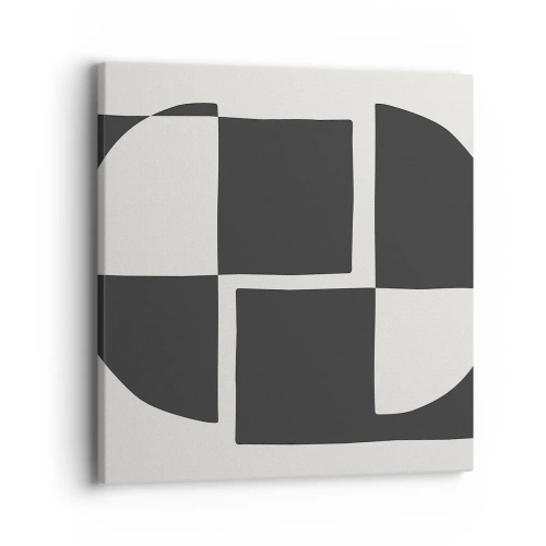Tablou pe pânză - Antiteză - sinteză - 40x40 cm
