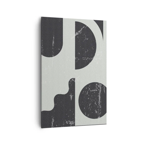 Tablou pe pânză - Compoziție deasupra și dedesubt - 80x120 cm