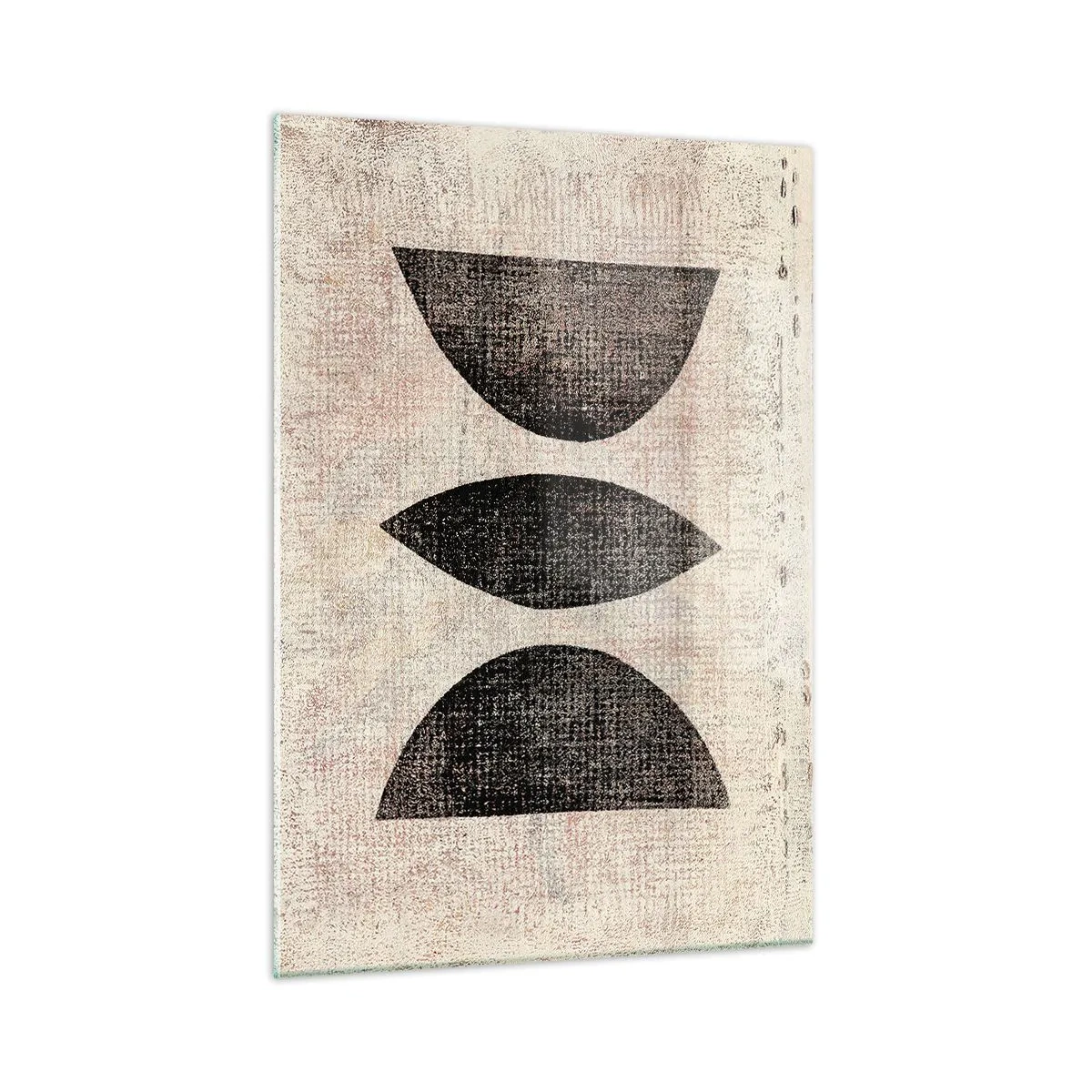 Tablou pe sticlă - Abstracție etnică - 50x70 cm