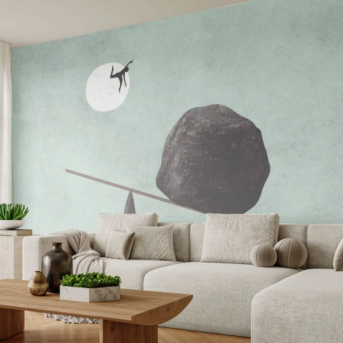 Tapet Premium Canvas - Visul îndeplinit - Abstracția, Bucată, Om - 250x175 cm