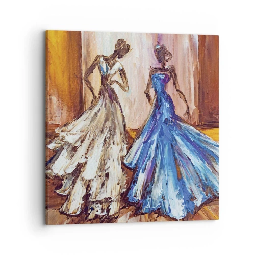 Tablou pe pânză - Duetul fermecător - 70x70 cm