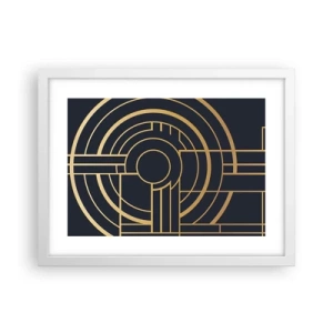 Poster în ramă albă - Întoarcerea lucrurilor - 40x30 cm