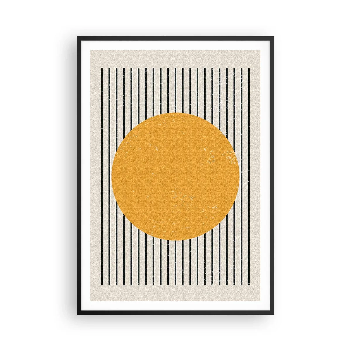 Poster în ramă neagră - Puterea simplității - 70x100 cm