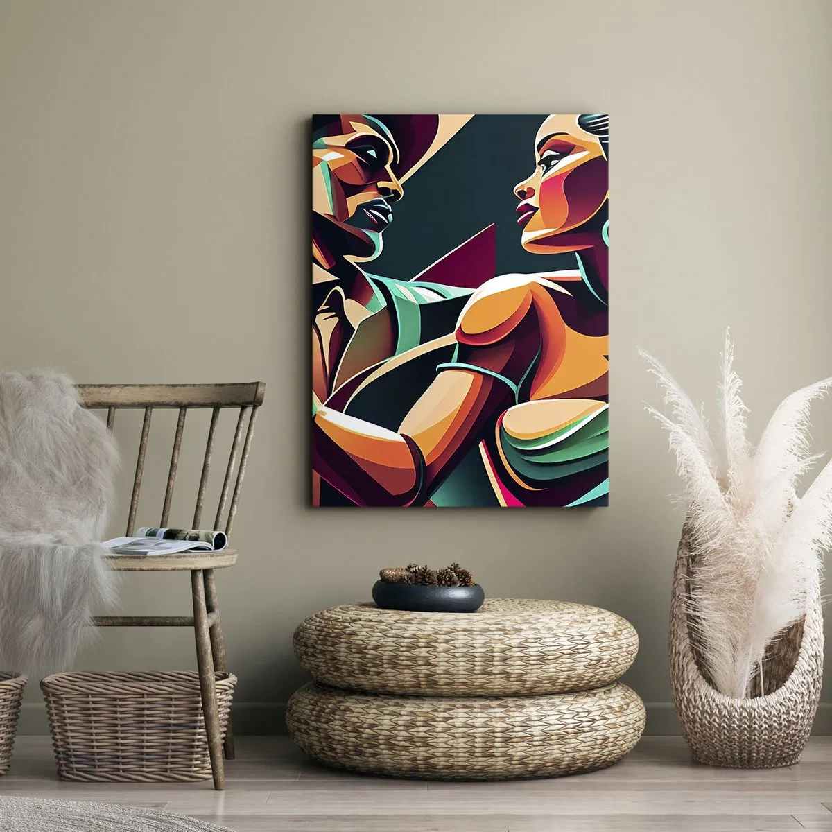 Tablou pe pânză - În ritmul inimii - 50x70 cm