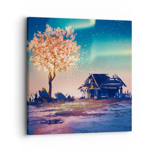 Tablou pe pânză - Natura nu trece - 30x30 cm