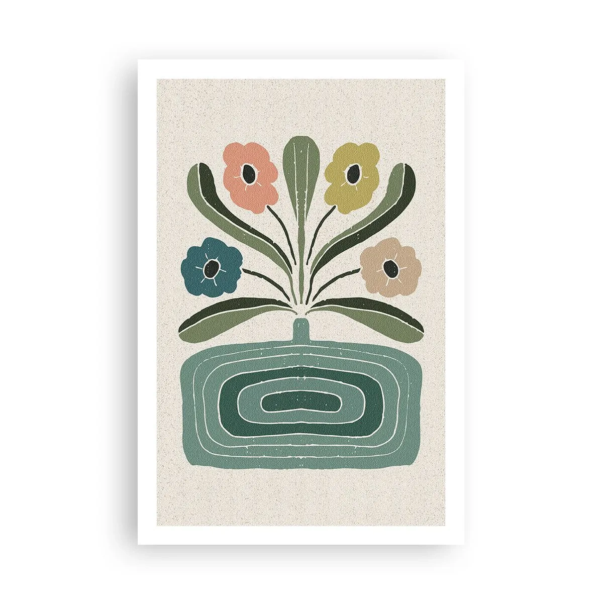 Poster - Buchet simetric - 61x91 cm