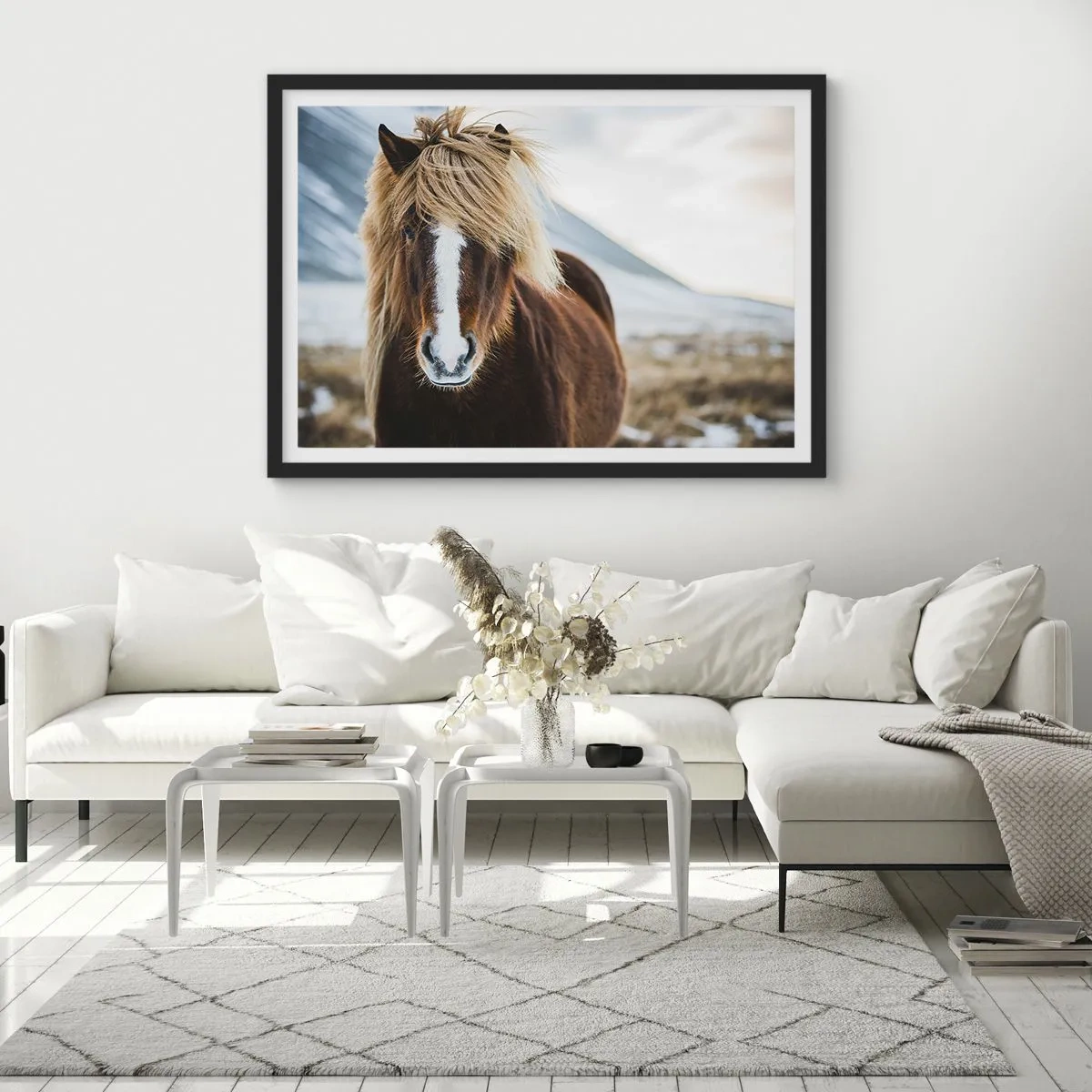 Poster în ramă neagră - Simțiți libertatea? - 40x30 cm