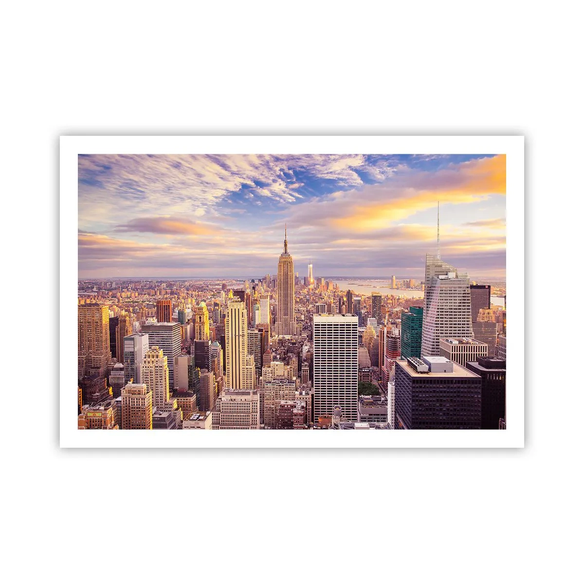 Poster - Ajungeți la nori înșiși - 91x61 cm