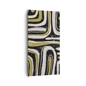 Tablou pe pânză - Compoziție: pasaje și alei - 65x120 cm