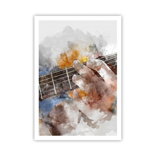 Poster - Poezie între corzi - 70x100 cm