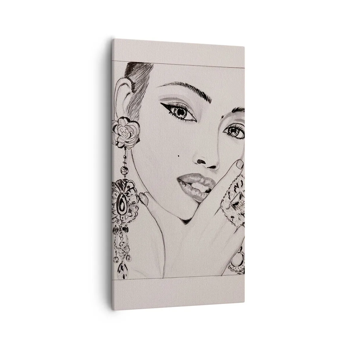 Tablou pe pânză - Cea mai frumoasă bijuterie - 55x100 cm