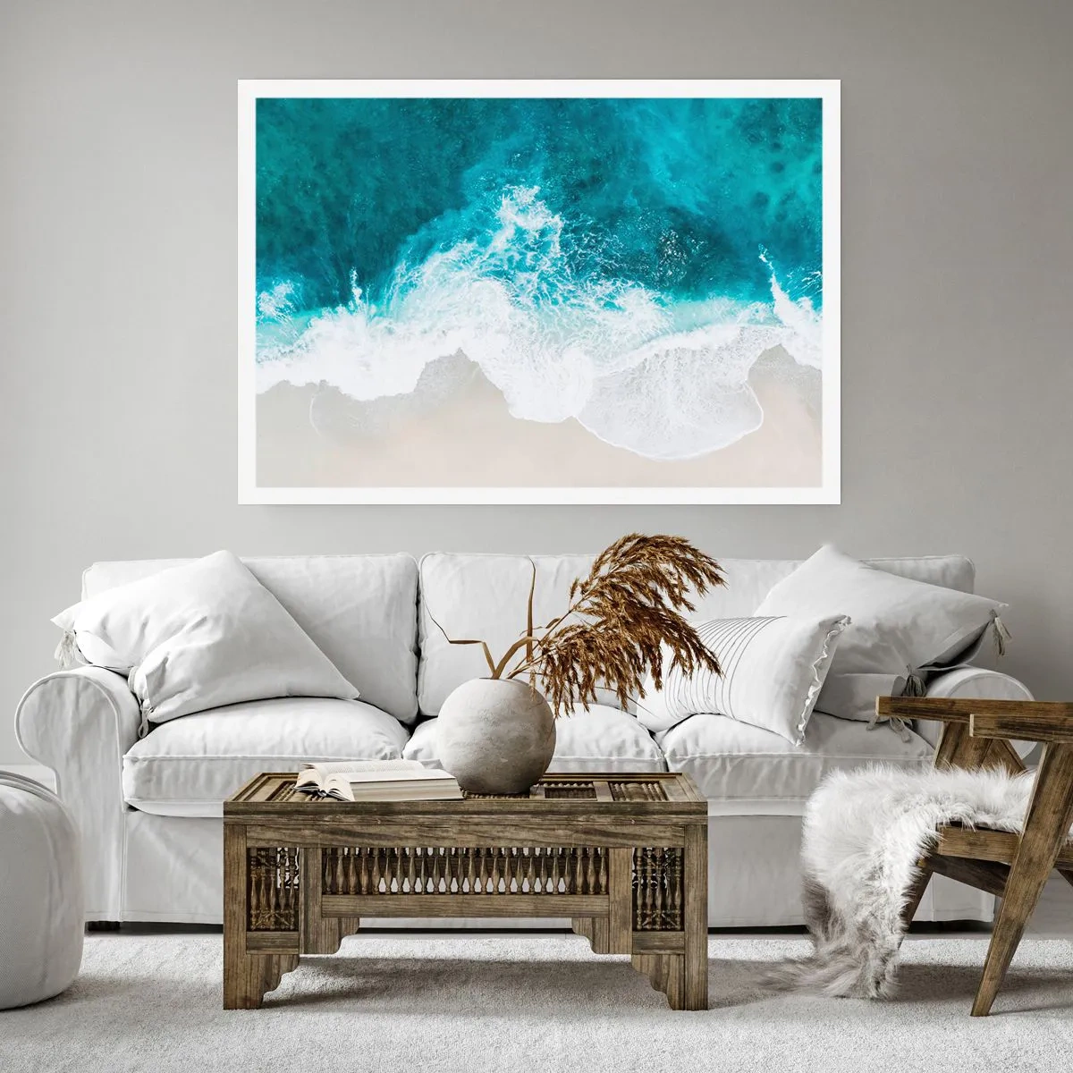 Poster - Mângâiere naturală - 70x50 cm