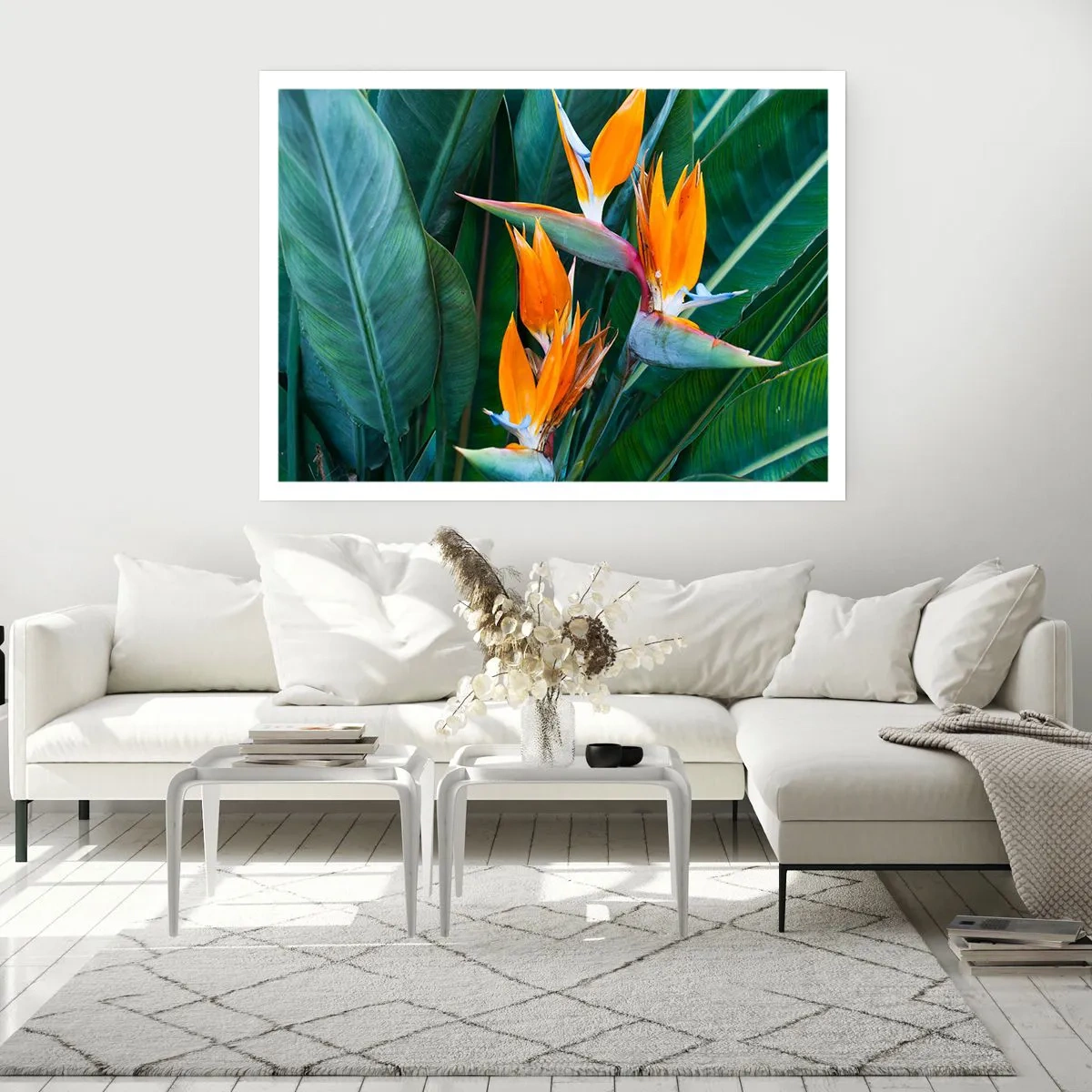 Poster - Este o floare sau o pasăre? - 40x30 cm