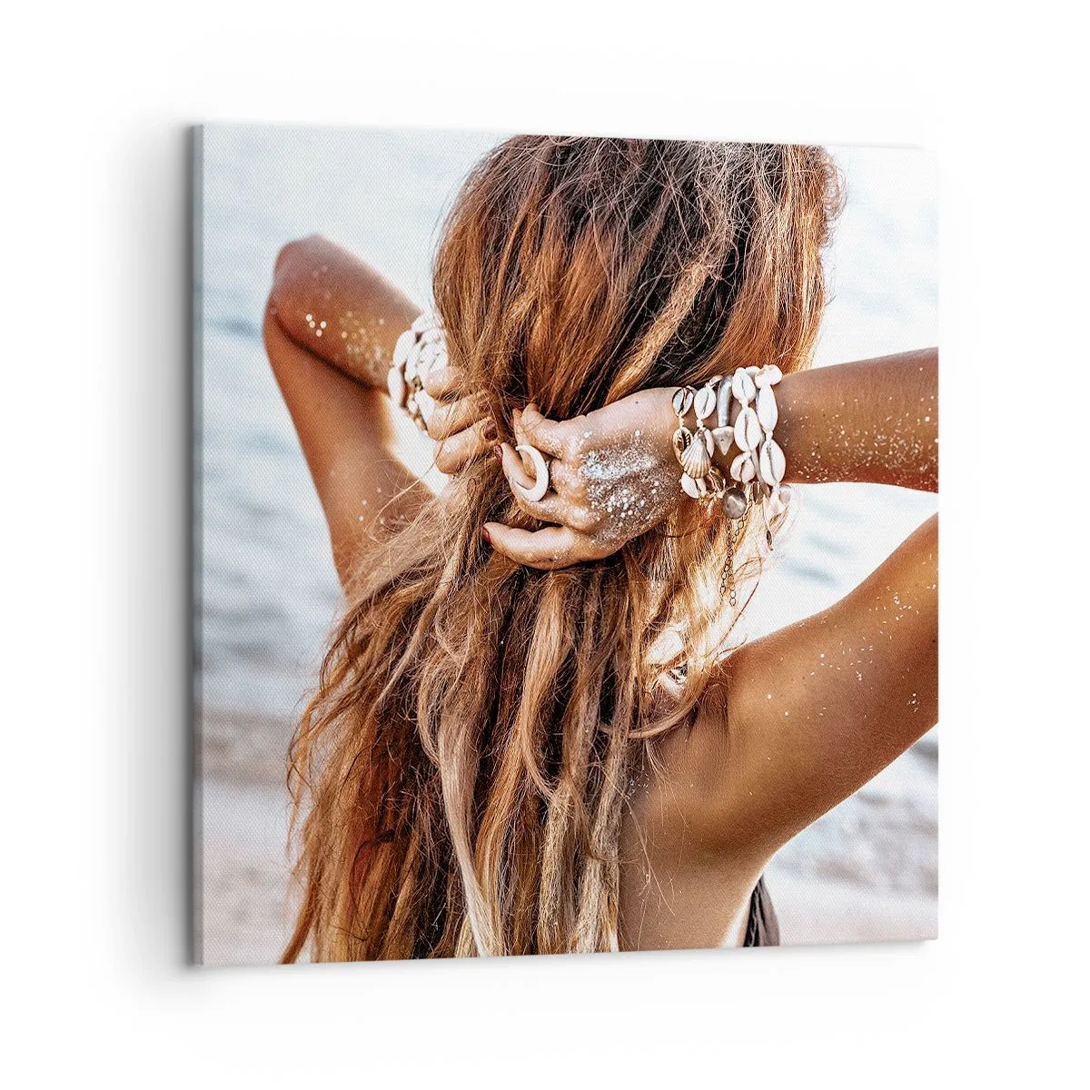 Tablou pe pânză - Sora apei și a soarelui - 50x50 cm