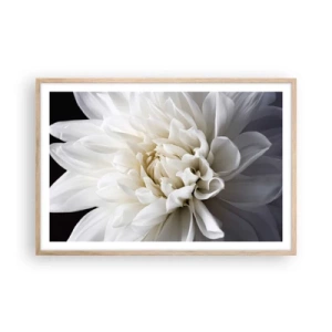 Poster în ramă de stejar deschis - Dimineața miresei - 91x61 cm